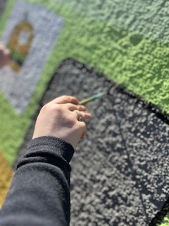 Arbeiten an der Wand 4