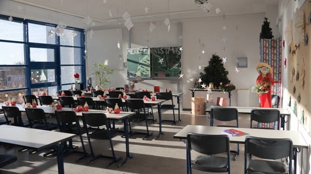 Festliches Klassenzimmer 1
